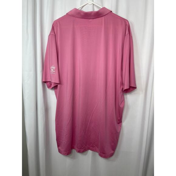 Peter Millar polo golf shirt SUMMER COMFORT men's extra large XL pink RICHLAND - Picture 15 of 16